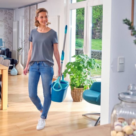 LEIFHEITCLEAN TWIST Disc Mop Ergo Moppe og spand-sæt